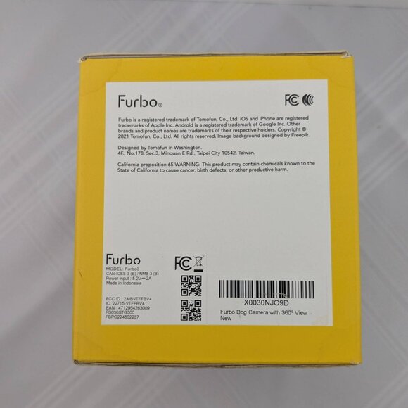 Furbo Interactive Treat-tossing Dog Camera with audio - New in Box - Picture 6 of 8